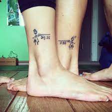 Big Sis Lil Sis Tattoos For Sisters Sister Tattoo Designs Matching Sister Tattoos Unique Sister Tattoos