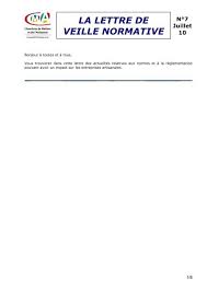 Check spelling or type a new query. La Lettre De Veille Normative