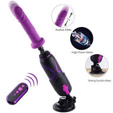 Automatic Remote Thrusting Dildo with 3 Powerful Thrust & 8 Vibration