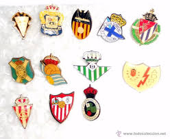 Search results for liga española logo vectors. Lote 12 Pins Badge Equipos Futbol Liga Espanola Sold Through Direct Sale 89693979