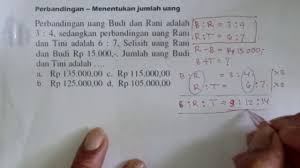 Oleh karena itu kali ini rumus matematika akan membahas mengenai contoh soal perbandingan senilai beserta pembahasannya. Rumus Perbandingan Selisih Uang Cara Golden