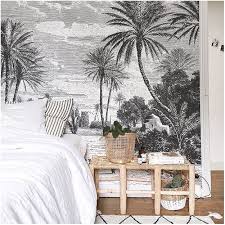 wall decoration oasis volume 2 les dominotiers wit behang behang zwart wit