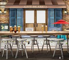 Street cafe in paris, france puzzle in puzzle of the day jigsaw puzzles on thejigsawpuzzles.com. Cafe De Paris Coffee Shop Background Restaurant Art 800x703 Download Hd Wallpaper Wallpapertip