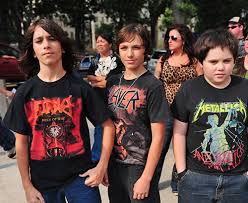Kids Wearing Metal T Shirts Mens Tops Mens Tshirts Cool Kids