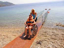 Resultado de imagen para inclusive tourism ramps at the beach