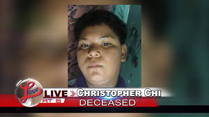 There is still no one charged for the murder of 14-year-old Christopher  Chi. While investigators have detained three persons, an adult and two  minors, charges are yet to be laid. Chi, who had dropped ...