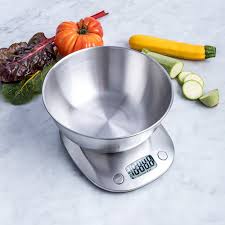 Find many great new & used options and get the best deals for etekcity ek3550 digital kitchen food scale with removable bowl at the best online prices at ebay! Ksp Bake Pro Digital Kitchen Scale With Bowl Stainless Steel Kitchen Stuff Plus