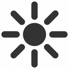 Brightness Light Sun Sunshine Weather Icon Download On Iconfinder Weather Icons Icon Sunshine Weather
