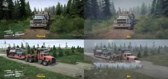 Spintires Mudrunner Realistic Lossless Graphics V2 0 Download Realistic Sky New Game Textures