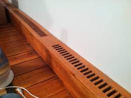The baseboard covers are old, dirty, rusty, falling apart, and sometimes missing. How To Make Wooden Baseboard Heater Covers 4 Steps Instructables