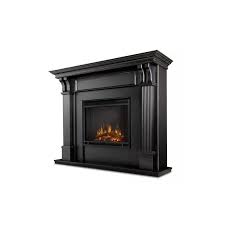 Southern enterprise 45.5 brown and black traditional carved electric fireplace. Real Flame 7100e Bw Black Wash Ashley 4 780 Btu 1 500w 48 Inch Wide Freestanding Mantel Electric Fireplace With Remote Control Electric Fireplace Real Flame Fireplace