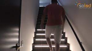 How to install motion sensor light switch. These Stairs Light Up As You Go Youtube