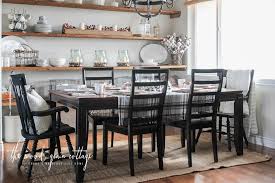 Available in black, white, red and blue, this chair offers many practical features that enhance comfort and durability. Black Dining Room Chairs Makeover The Wood Grain Cottage
