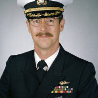 Rear Adm. Peter W. Gautier, outgoing 11th Coast Guard