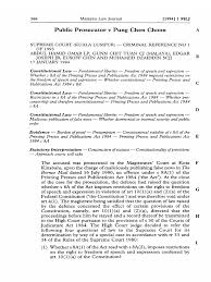 Printing press and publication—audialteram, partem—district magistrate acting under act xxiii of 1973 is a quasi judicial authority and is required to decide giving personal hearing to the person making the declaration—appeal is provided against his refusal to authenticate a declaration and he cannot. Public Prosecutor V Pung Chen Choon