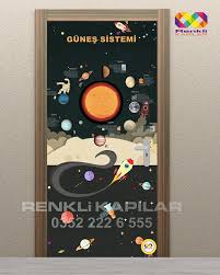 Gunes Sistemi Gezegenler Uydular Kapi Giydirme Kapi Kaplama Sinif Kapisi Kaplama Sinif Kapisi Giydirme Okul Kapisi Ka Yilbasi Elisi Sinif Kapisi Gezegenler