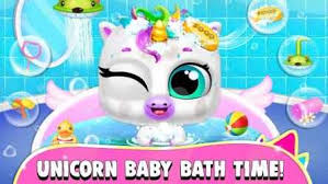Este unicornio quiere un cambio de look mágico. Descargar Embarazada Unicornio Mama Y Bebe Unicornio Juego Para Android