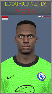 The goalkeeper collided with the post when he dived to try and save bertrand traore's goal at the end of the first half and he was. Pes Modif Pes 2017 Edouard Mendy Chelsea Face By Mo Ha