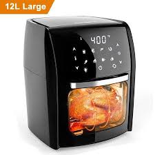 Audew 2019 Air Fryer Oven With 12l Large Capacity 7 In 1 Multi Use Digital Air Fryer 1700w 110v Electric Hot Deep Air Fryer Cooker Air Fryer Air Fryer Deals