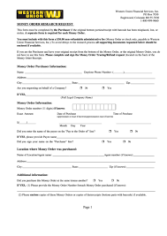 Where to get a money order. Fillable Money Order Research Request Form Western Union Printable Pdf Download