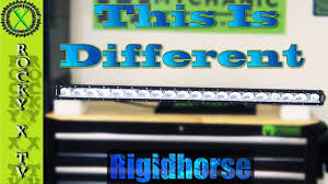 Rigidhorse 52 400 Watt Dual Mode Led Light Bar Test Review Youtube