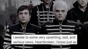 Gerard Mikey Way Send Messages Of Support To Frank Iero Popbuzz Share a gif and browse these related gif searches. gerard mikey way send messages of