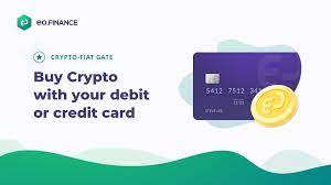 Buying cryptocurrency with a credit card is a tedious process. Pr Buy Crypto With Credit Or Debit Card Using Eo Finance Press Release Bitcoin News