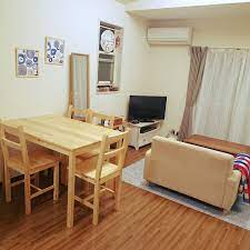 部屋全体 北欧インテリア 2dk 賃貸のインテリア実例 2017 09 30 21 12 51 roomclip ルームクリップ インテリア 実例 インテリア 模様替え