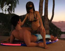 Domino Beach - Strip Adult Porn Video Game - Porn Games