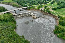 Worsening floods and deterioration pose threats to US dam safety