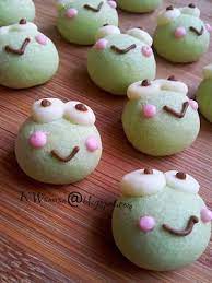 婉婉午茶 大眼蛙绿茶德国酥饼keroppi deco green tea german cookies german cookies cookies green tea
