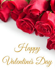 These lovely cards are so sweet and romantic. Pretty Rose Happy Valentine S Day Card Birthday Greeting Cards By Davia