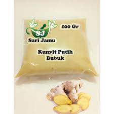 15 cm jahe yang sudah dibersihkan. Jamu Herbal Tradisional Kunyit Putih Bubuk 100 Gr Untuk Kanker Shopee Indonesia