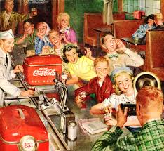 Use these wonderful images in your special art and craft projects. 1950 Coca Cola Ad Jigsaw Puzzle In People Puzzles On Thejigsawpuzzles Com