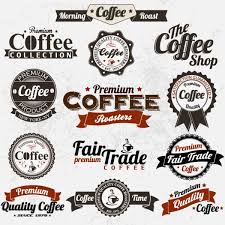 classic coffee elements free vector 01 コーヒーショップのロゴ ヴィンテージラベル カフェイラスト