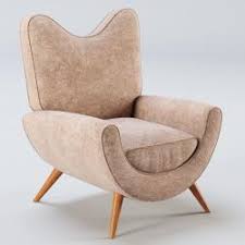 Jean royã¨re polar bear sofa. Jean Royere Bear Chair 3d Models Stlfinder