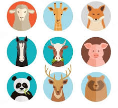 Animals Avatars Animal Icon Animal Illustration Vector Artwork