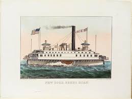 New York Ferry Boat., Currier & Ives ...