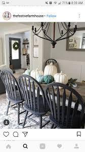 Matte Black Chairs Farmhouse Style Dining Room Farmhouse Dining Room Farmhouse Dining