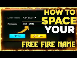 21,677,203 likes · 510,657 talking about this. How To Space In Your Free Fire Nick Name Assam Gaming How To Change Free Fire Name Youtube