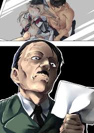 adolf hitler and graf zeppelin (kantai collection) drawn by ebifurya Pic |  Sex.com