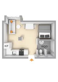 Plans Maison En Photos 2018 Image Description Studio 20m2 Studio Apartment Floor Plans Studio Apartment Layout Small Apartment Design