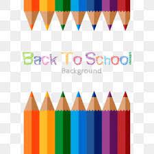 Back To School Pencil Background Back To School Clipart School Back Png And Vector With Transparent Background For Free Download Back To School Clipart Back To School Art School Pencils
