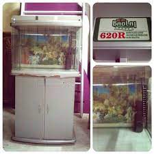 for sale aquarium price 20 bd للبيع حوض سمك متوسط بحالة جيدة السعر 20 bd tel 33770050 kitchen appliances kitchen popcorn maker