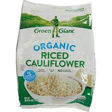 Each box includes 6 microwaveable pouches. Green Giant Organic Riced Cauliflower Organic Rice Cauliflower Rice Benefits Of Organic Food