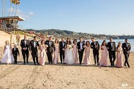 A Black Tie Beach Wedding Beach Wedding Black Beach Wedding Groomsmen California Beach Wedding
