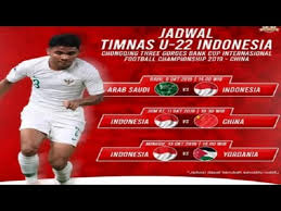 Timnas indonesia masih menyisakan tiga laga di grup g. Jadwal Siaran Langsung Timnas Indonesia U 22 Vs Arab Saudi Nawacita