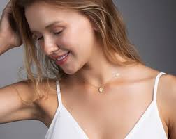 Hamsa Name Necklace, Initial Necklace Evil Eye Pendant, Hamsa Hand Charm  Initial Necklace, Personalized Necklace, Minimalist Jewelry, Women