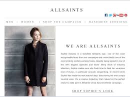 Our new allsaints logos are not to be missed. Fashion Retailer All Saints