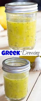 Greek Dressing A Super Simple Homemade Vinaigrette With All Your Favorite Greek Flavors Great On Pasta Salad Greek Vinaigrette Greek Flavors Greek Dressing